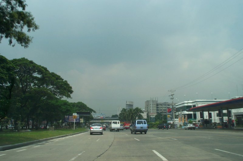 Quezon Blvd. -- Monument of Quezon Memorial Circle in the distance