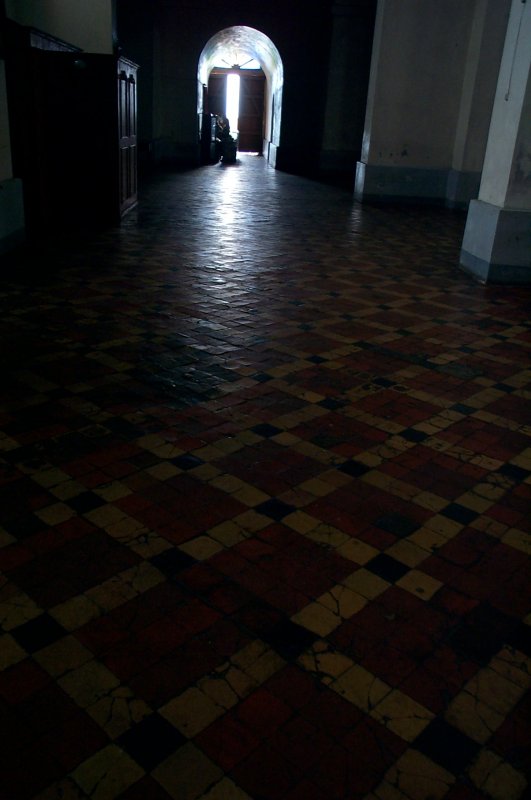 Inside Taal Basilica