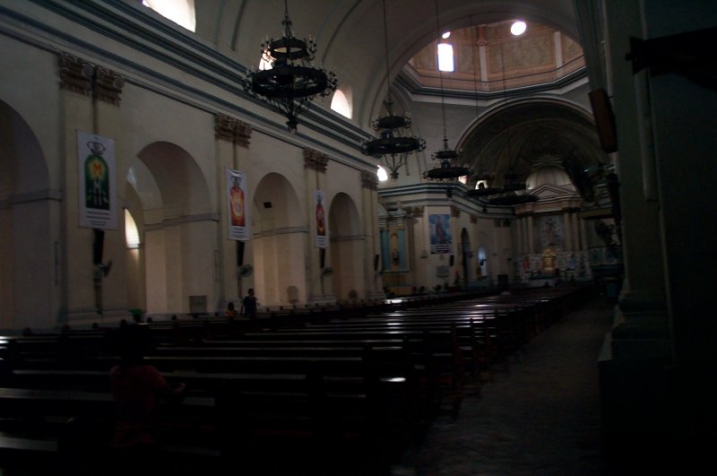 Inside Taal Basilica