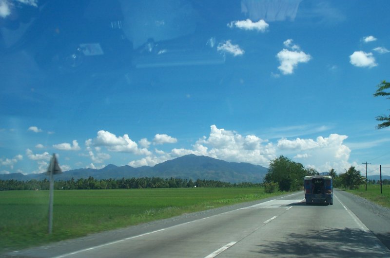 Nueva Vizcaya in the distance